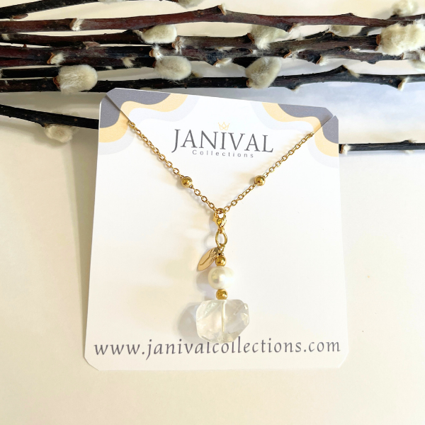Quartz necklace