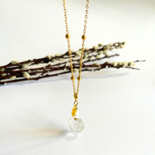 Quartz necklace